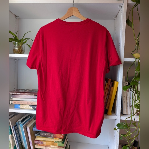 Ralph Lauren Polo Classic Red Short Sleeve Tee Large Quiet Luxury 2 For $30 SALE - Picture 9 of 10